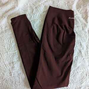 Alphalete Maroon Leggings